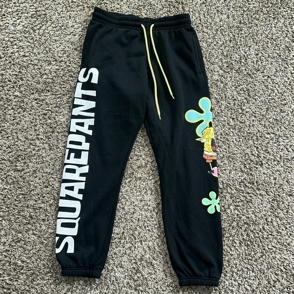 Nickeloadeon Spongebob boys joggers size L